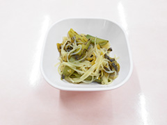 いんげんの高菜炒め