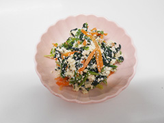 春野菜の胡麻サラダ